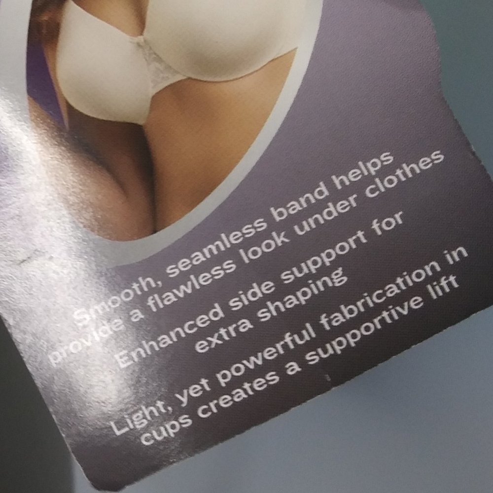 NWT Olga Bra 38D suddenly smooth side shaping - Picture 6 of 16